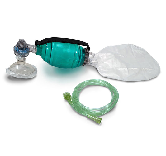 Rescuer® 4010 - BVM Resuscitator Child size with handle, pressure release valve