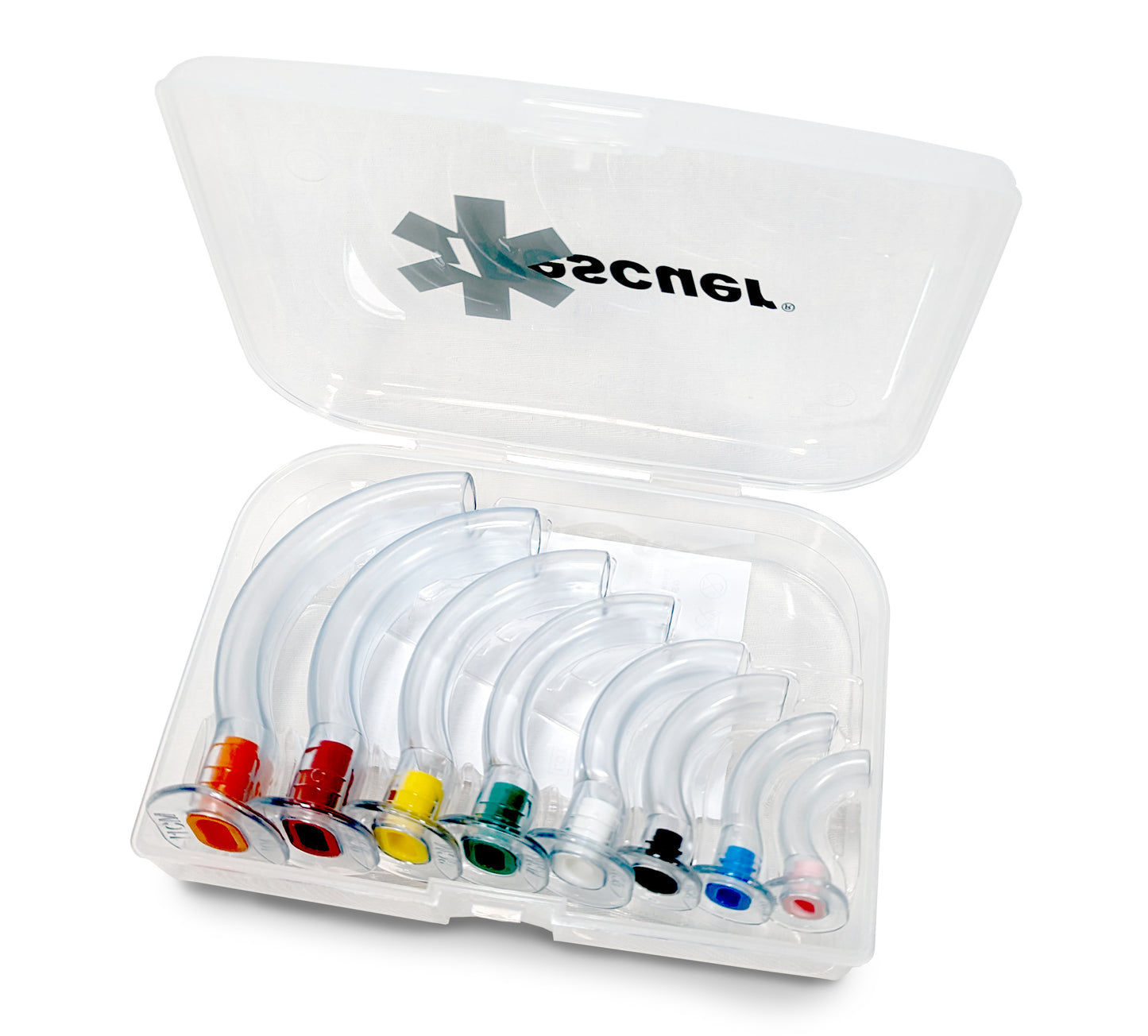 Rescuer® Guedel oropharyngeal airway kit 40-110mm