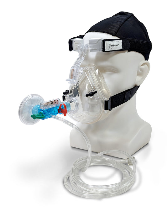 Rescuer® II 8805 - Compact CPAP system with adjustable medium CPAP mask